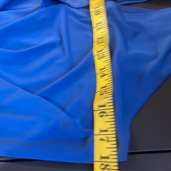 BCBGeneration Blue,Sleeveless,Neck Tie,Key Hole front & Back,Bodysuit,New - Picture 3 of 7